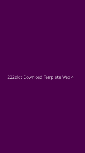 Tampilan Antarmuka Aplikasi 222slot Download Template Web - 4