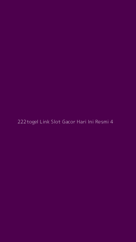Tampilan Antarmuka Aplikasi 222togel Link Slot Gacor Hari Ini Resmi - 4