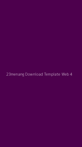 Tampilan Antarmuka Aplikasi 23menang Download Template Web - 4