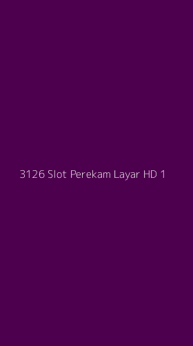 Tampilan Antarmuka Aplikasi 3126 Slot Perekam Layar Hd - 1