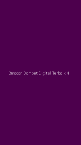 Tampilan Antarmuka Aplikasi 3macan Dompet Digital Terbaik - 4