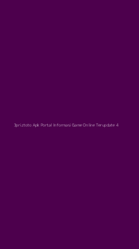 Tampilan Antarmuka Aplikasi 3priztoto Apk Portal Informasi Game Online Terupdate - 4