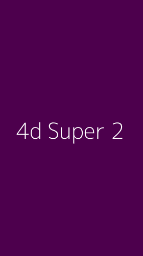 Tampilan Antarmuka Aplikasi 4d Super - 2