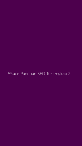 Tampilan Antarmuka Aplikasi 55ace Panduan Seo Terlengkap - 2