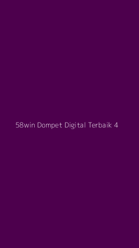 Tampilan Antarmuka Aplikasi 58win Dompet Digital Terbaik - 4