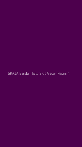 Tampilan Antarmuka Aplikasi 5raja Bandar Toto Slot Gacor Resmi - 4