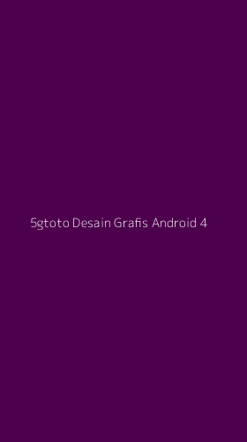 Tampilan Antarmuka Aplikasi 5gtoto Desain Grafis Android - 4