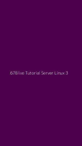 Tampilan Antarmuka Aplikasi 678live Tutorial Server Linux - 3