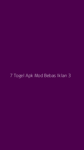 Tampilan Antarmuka Aplikasi 7 Togel Apk Mod Bebas Iklan - 3