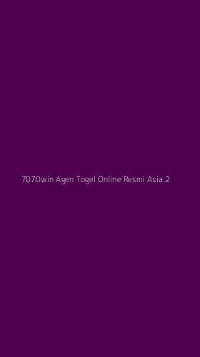 Tampilan Antarmuka Aplikasi 7070win Agen Togel Online Resmi Asia - 2