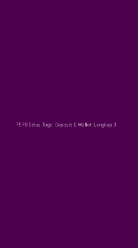Tampilan Antarmuka Aplikasi 7576 Situs Togel Deposit E Wallet Lengkap - 3