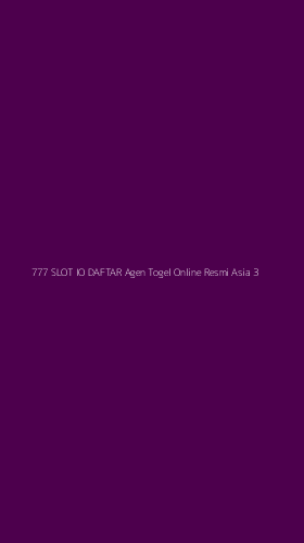 Tampilan Antarmuka Aplikasi 777 Slot Io Daftar Agen Togel Online Resmi Asia - 3