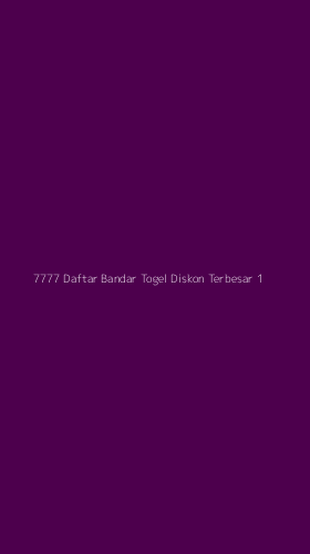 Tampilan Antarmuka Aplikasi 7777 Daftar Bandar Togel Diskon Terbesar - 1
