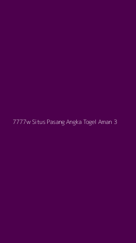 Tampilan Antarmuka Aplikasi 7777w Situs Pasang Angka Togel Aman - 3