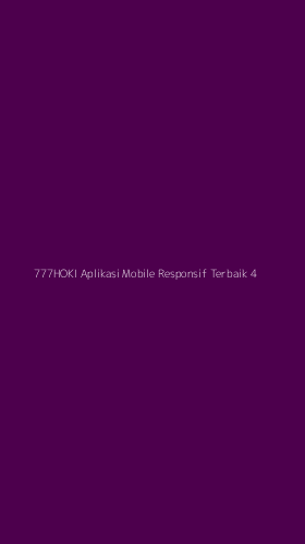 Tampilan Antarmuka Aplikasi 777hoki Aplikasi Mobile Responsif Terbaik - 4