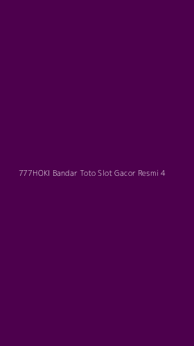 Tampilan Antarmuka Aplikasi 777hoki Bandar Toto Slot Gacor Resmi - 4