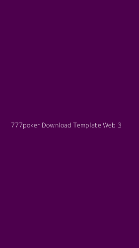 Tampilan Antarmuka Aplikasi 777poker Download Template Web - 3