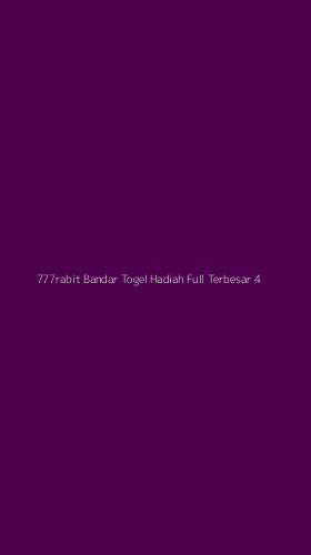 Tampilan Antarmuka Aplikasi 777rabit Bandar Togel Hadiah Full Terbesar - 4