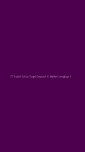 Tampilan Antarmuka Aplikasi 777rabit Situs Togel Deposit E Wallet Lengkap - 1