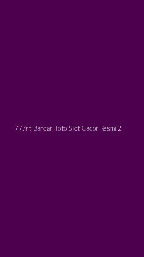 Tampilan Antarmuka Aplikasi 777rt Bandar Toto Slot Gacor Resmi - 2