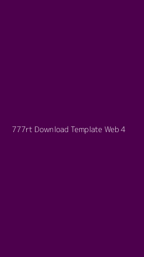 Tampilan Antarmuka Aplikasi 777rt Download Template Web - 4