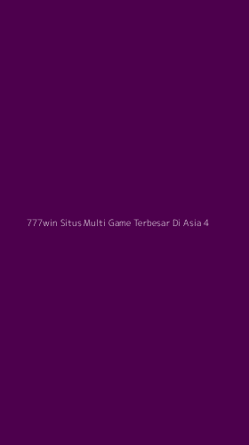 Tampilan Antarmuka Aplikasi 777win Situs Multi Game Terbesar Di Asia - 4