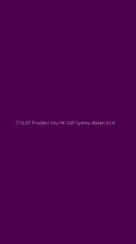 Tampilan Antarmuka Aplikasi 77slot Prediksi Jitu Hk Sgp Sydney Malam Ini - 4