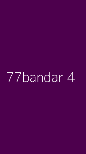 Tampilan Antarmuka Aplikasi 77bandar - 4