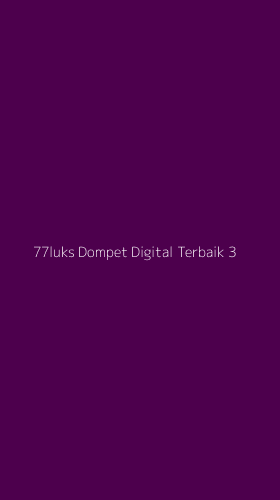 Tampilan Antarmuka Aplikasi 77luks Dompet Digital Terbaik - 3