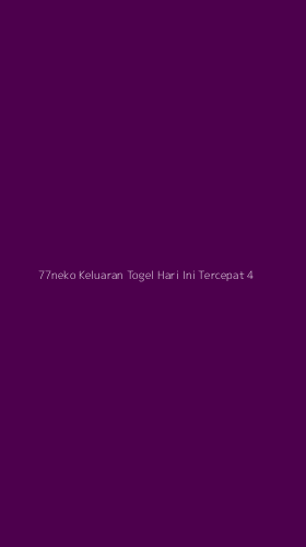 Tampilan Antarmuka Aplikasi 77neko Keluaran Togel Hari Ini Tercepat - 4