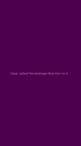 Tampilan Antarmuka Aplikasi 7anak Jadwal Pertandingan Bola Hari Ini - 4