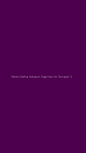 Tampilan Antarmuka Aplikasi 7dtoto Daftar Keluaran Togel Hari Ini Tercepat - 3