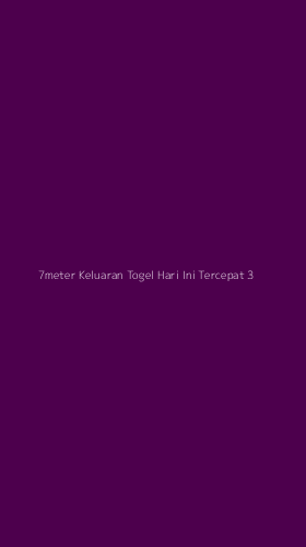 Tampilan Antarmuka Aplikasi 7meter Keluaran Togel Hari Ini Tercepat - 3