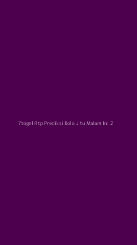 Tampilan Antarmuka Aplikasi 7togel Rtp Prediksi Bola Jitu Malam Ini - 2
