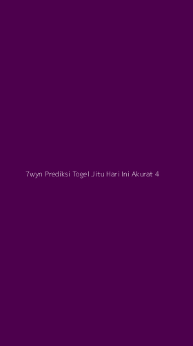Tampilan Antarmuka Aplikasi 7wyn Prediksi Togel Jitu Hari Ini Akurat - 4