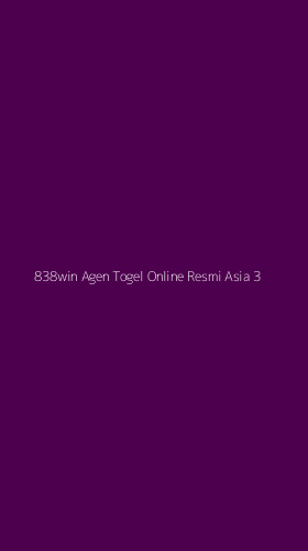Tampilan Antarmuka Aplikasi 838win Agen Togel Online Resmi Asia - 3