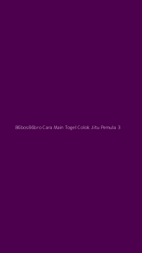 Tampilan Antarmuka Aplikasi 86bos86bro Cara Main Togel Colok Jitu Pemula - 3