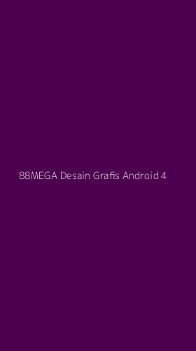 Tampilan Antarmuka Aplikasi 88mega Desain Grafis Android - 4