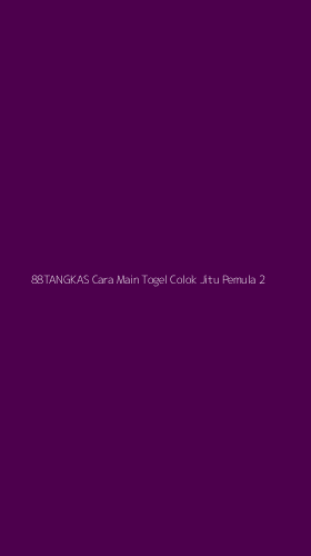 Tampilan Antarmuka Aplikasi 88tangkas Cara Main Togel Colok Jitu Pemula - 2