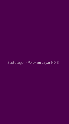 Tampilan Antarmuka Aplikasi 8tototogel - Perekam Layar HD - 3