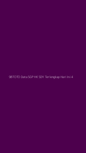 Tampilan Antarmuka Aplikasi 98toto Data Sgp Hk Sdy Terlengkap Hari Ini - 4