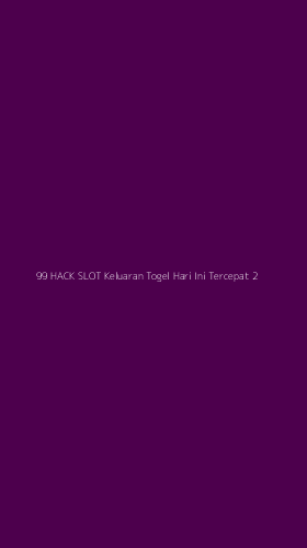 Tampilan Antarmuka Aplikasi 99 Hack Slot Keluaran Togel Hari Ini Tercepat - 2