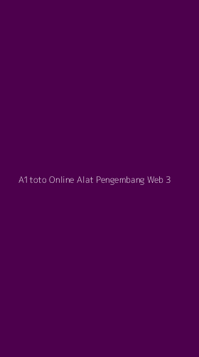 Tampilan Antarmuka Aplikasi A1toto Online Alat Pengembang Web - 3