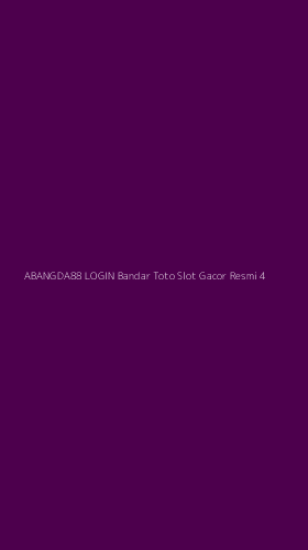 Tampilan Antarmuka Aplikasi Abangda88 Login Bandar Toto Slot Gacor Resmi - 4