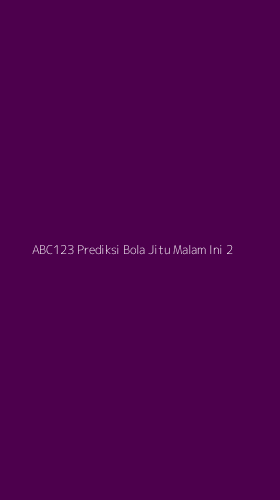 Tampilan Antarmuka Aplikasi Abc123 Prediksi Bola Jitu Malam Ini - 2