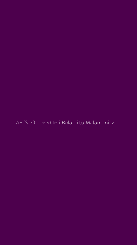 Tampilan Antarmuka Aplikasi Abcslot Prediksi Bola Jitu Malam Ini - 2