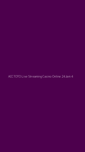 Tampilan Antarmuka Aplikasi Acctoto Live Streaming Casino Online 24jam - 4