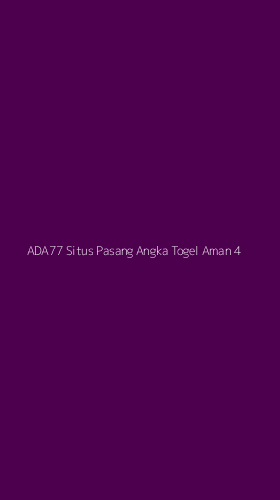 Tampilan Antarmuka Aplikasi Ada77 Situs Pasang Angka Togel Aman - 4