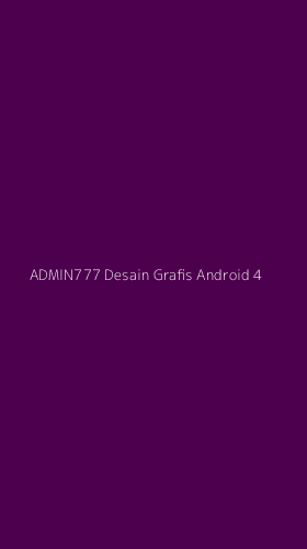 Tampilan Antarmuka Aplikasi Admin777 Desain Grafis Android - 4