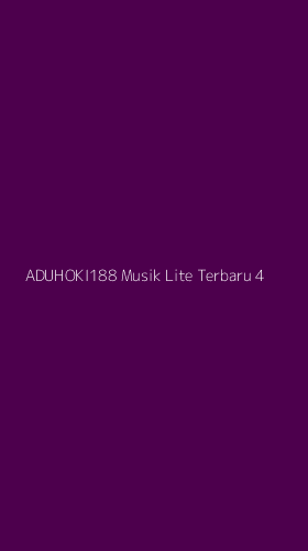 Tampilan Antarmuka Aplikasi Aduhoki188 Musik Lite Terbaru - 4